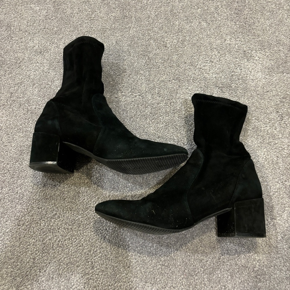 Stuart weitzman sock booties